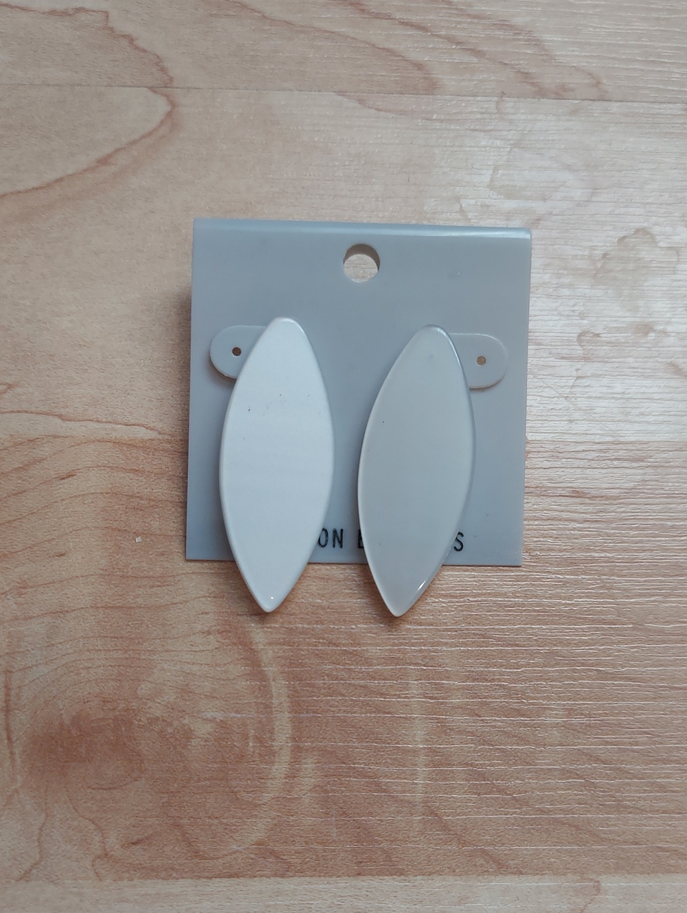 White Earrings